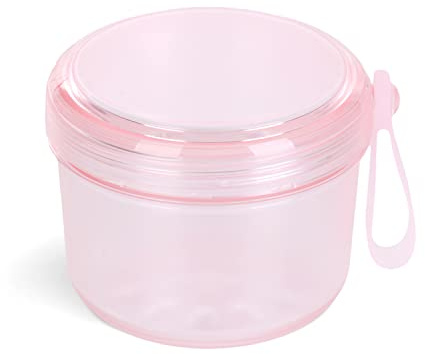 Estuche limpiador de retención sin fugas, taza de dentadura postiza para remojar dentaduras postizas, protector bucal, protector nocturno, contenedor de dientes falsos para baño de dentaduras postizas