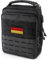 WYNEX Taktische Molle-Admin-Tasche, Utility EDC Tasche Veranstalter Modulare Werkzeugtasche mit doppeltem Schichtdesign Medizinische EMT-Befestigungstasche Großes Fassungsvermögen