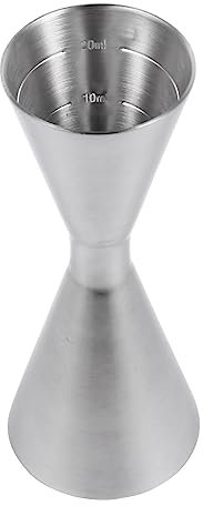PRETYZOOM Cocktail Messbecher aus Edelstahl Riegel Jigger mit 30/60ml Messskala und Elegant für Riegel und Zuhause