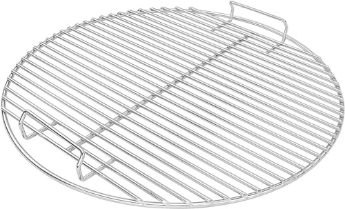 Grillrost Scharnier 7432 für Weber, 44,5 cm Holzkohlegrillrost, rund aufklappbar, Ersatzteil für Weber 47 cm Holzkohlegrill, Bar B-Kettle, Smokey Mountain Cooker Smoker und One-Touch-Grill