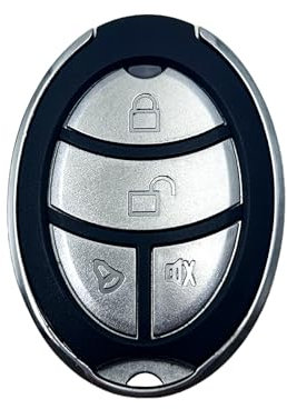 868MHz Remote Control - Compatible with Hörmann HSM2 HS1 HS2 HS4 Garage Door Remote Control - Replacement for Hörmann 868MHz Garage Door Opener Handheld Transmitter (Pack of 1)