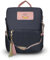FuninCrea Borsa Zaino Donna Antifurto Zaino Donna Elegante con 2 Tasche con Cerniera, Zaino Antifurto Donna Grande Capacità Zaini da Donna con Tracolla e Maniglia Staccabile, Nero