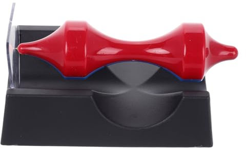 Vaguelly Magnetisches Gyroskop Spielzeug Schwebendes Tragbares Kreisel Tischornament Rotes und Blaues Elektromagnetisches Schreibtischkunstwerk für Wissenschaftliches Lernen und Partyspaß