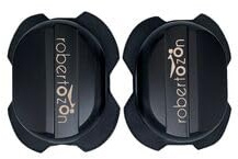 Xzone Knieschleifer Motorrad aus Holz Knee Slider Licht, Langlebig, Elegant, Natürliches Material Knieschützer für Motorrad Knieschieber Knieprotektoren für Ledercombi Schwarz