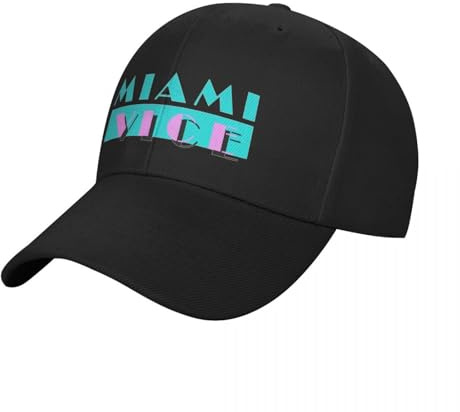 DNRASOK Miami Vice - Programmi TV Cappellino da Baseball Streetwear Tattico cap Wear Uomo Donna