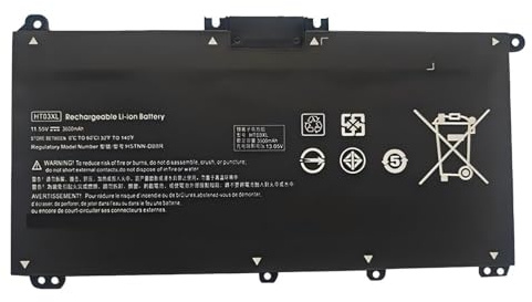 HT03XL L11119-855 Laptop Battery,Compatible for HP Pavilion 15-CS 15-CU 15-DA 15-CW 14-CE 14-CF 14-DF 17-CA 15-DW0033NR 15-cu1xx L11421-542.