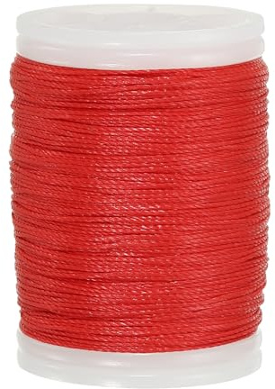 QUARKZMAN 120 Yard / 110 m Bogenschießen Recurve Bogensehne Wickelgarn Rot | Nylon, Für Recurve Bogen Compound Bindung Visier Nockpunkt