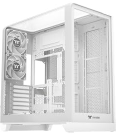 Thermaltake View 390 TG | Mid Tower Chassis | Curved TG Side Panel | Snow