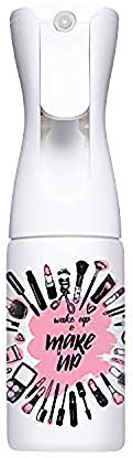 MJDFS Stylist Airless Aerosol water Dispenser, Refillable Super Fine Mist Spray bottles, Good for watering plants, Showering Pets, Trigger sprayer for Hair, Pink Makeup