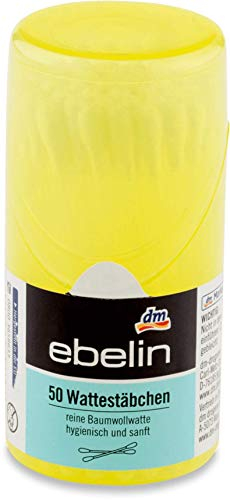 ebelin - Bastoncillos de viaje (50 unidades)