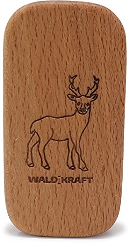 WALDKRAFT Kinder-Nagelbürste Blackforest | Hochwertige Nagel-Bürste für Kinderhände aus Buchenholz | Borsten aus Fibre (vegan) oder Naturborsten (Reh, Fibre-Borsten (vegan))