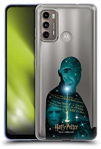 Head Case Designs Officially Licensed Harry Potter Voldemort Yew Wand Deathly Hallows XXXVIII Soft Gel Case Compatible With Moto G60 / Moto G40 Fusion