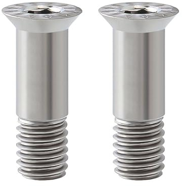Qaonsciug 2 Pcs Bicycles Rear Derailleur Screws Alloy Guide Wheel Screws Guide Wheel Fixing Bolts Screws