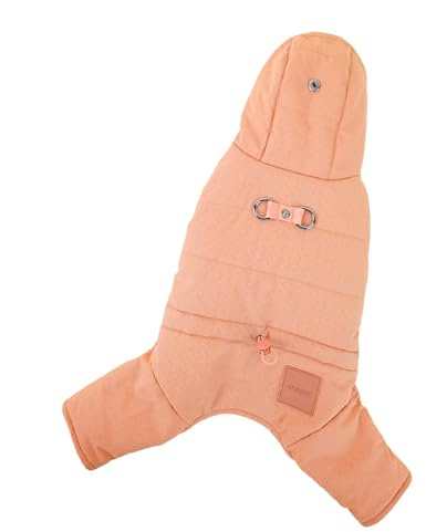 Vinterhundjacka, liten hund vinterrock, hund vinterrock liten hund parkas hund fleece huvtröja - vinter husdjurskläder är tjock vinter hundjacka för inomhus och utomhus
