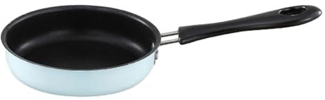 Sartén Para Huevos Sartén for tortilla de inducción con mango largo, sartén redonda antiadherente for Cocina de Inducción Para Tortillas, Panqueques(Blue)