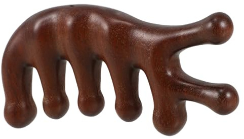 Healvian Peigne De Massage Bois Démêleur De Cheveux Masseur Manuel Pour Chevelu Outil De Coiffure Portable Peigne à Cheveux Lisse Pour Hommes Et Femmes