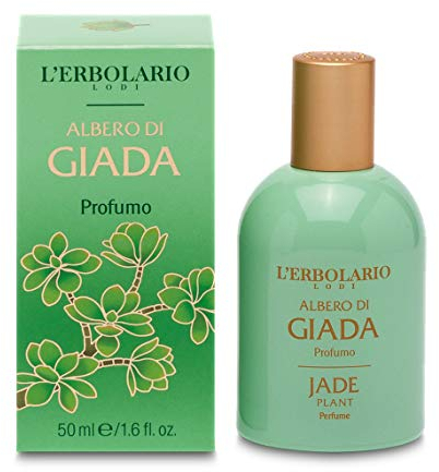 L'Erbolario Albero di Giada Eau de Parfum - Profumo Donna dalla Fragranza Fiorita e Agrumata - Tutta la Freschezza e l'Energia Positiva dell'Albero di Giada - Made in Italy - 1 Flacone da 50ml