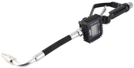 Pneumatisch Zapfpistole mit Drehgelenk 1/2, 35L/min max. Durchflussvolumen, 5 Einheiten Liters Gallons Pints Quarts Kg, Tankstellen-Pistole für 8-5000 mPas Schmieröl Maschinenöl Frostschutzmittel