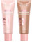 L'Oréal Paris Lumi Glotion Aufhellende Flüssigkeit, belebt und formt - Beauty Routine spendet Feuchtigkeit für Gesicht und Körper, Farbton 901 Fair Glow + 903 Medium Glow - 2 Flaschen à 40 ml