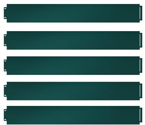 Serina Bordure de Gazon, Vert, 100 x 14 cm 5 mètres