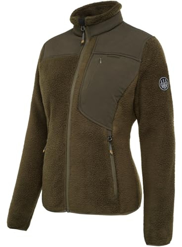 Beretta Damen Fleecejacke Halifax Sherpa Green Moss L