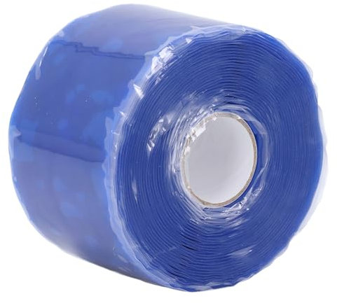 Risegun Cinta de Reparación de Caucho de Silicona, Cinta de Silicona Autofundible, Cinta Aislante de Sellado de Reparación para Fugas de Mangueras de Agua de Tuberías de Emergencia, 5 M