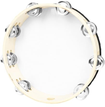 ibasenice Handtrommel Tambourine Für Mädchen Schlaginstrument Für Musikveranstaltungen Und Kreative Aktivitäten