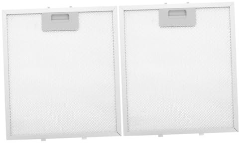 LABRIMP 2pcs Kitchen Hood Oil Filter Paper 267×305×9mm 5-layer Aluminum Mesh Range Cooker Hood Filter Replacement Compatible Most Stove Vent Extractor Fans