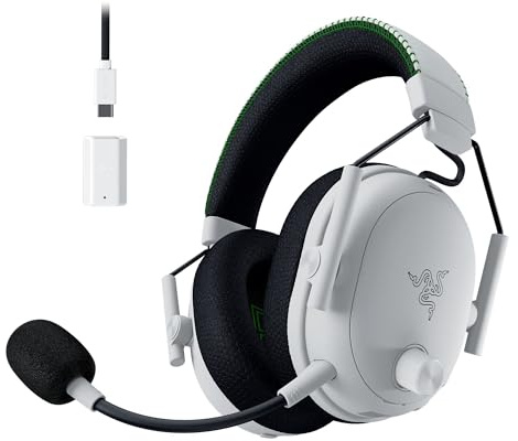 Razer BlackShark V3 Pro XBOX S|X - Wireless e-sports headset with ANC - Active noise cancellation - TriForce 50mm drivers - HyperSpeed 2,4 GHz & Bluetooth - Game/chat balance - Xbox/PC | White