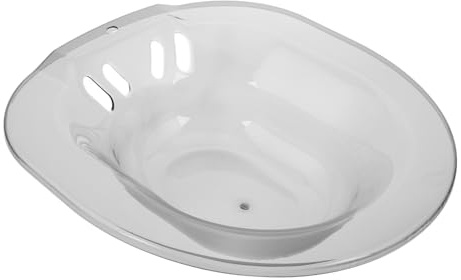 HOLIDYOYO Ergonomisch Gestaltetes Komfortables Design aus Kunststoff Sitzbad für Wochenbettpflege und Hämorrhoidenbehandlung für Zuhause und Krankenhäuser