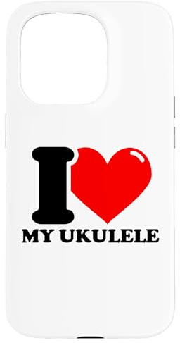 J'adore Mon ukulélé Coque pour iPhone 15 Pro