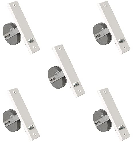 Rollwin 5x Gurtwickler Unterputz 185mm ohne Gurt – Rolladen Gurtwickler Unterputz Weiß für 23mm Rolladengurt – Einlasswickler aus Deutschland – Rolladenwickler Rollo Aufwickler Gurtaufroller