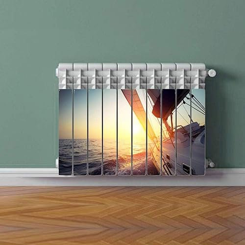 Termosifone SAIL BOAT Rivestimento Adesivo Laminato Stickers Termosifone Wrapping Interior Design Arredamento LOLLOMOTO