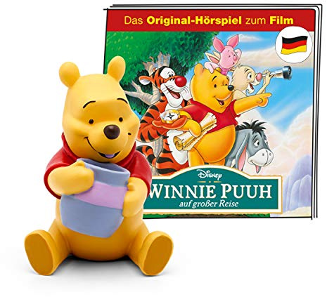 tonies Figura de Winnie The Pooh en Gran Viaje, Juego de Audio Original para niños a Partir de 3 años, Tiempo de reproducción de 46 Minutos