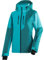Maier Sports Manzaneda, Warme Damen Skijacke, Wasserdichte Winterjacke mit 2-Wege-Stretch, mTEX Wetterschutz und mTHERM für hohen Wärmerückhalt, PFC-frei, Grün, 42