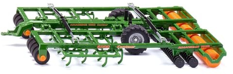 Siku 2069, Amazone Centaur, Attrezzo per Trattori Giocattolo, 1:32, Metallo,Plastica, Verde, Rullo Packer Girevole, Telaio Pieghevole, Verniciatura Fedele all'Originale