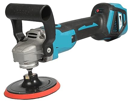 NOALED Machine de Polissage, Machine de Polissage de Voiture électrique 6 Vitesses réglables Outil de Cirage de Voiture polisseuse sans Fil sans Brosse pour Batterie 18 V Application Polyvalente