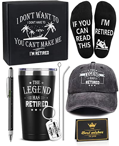Retirement Gadgets and Gifts for Him - Birthday and Anniversary Presents for Dad and Grandpa