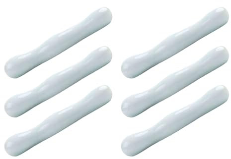 RobustWeg EssstäBchenablage Set Mit Aus Keramik,Keramik StäBchen Halter,EssstäBchenhalter Set Aus Keramik,Leicht Zu Reinigen,Anti Rutsch,Geschmacklos,FüR Besteck TischdekorationszubehöR