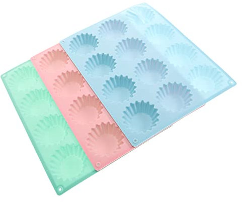 IMIKEYA 3piezas Molde De Silicona Para Pasteles Unidades Moldes De Silicon Chocolate Para Dulces