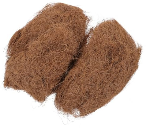 TINEASUR Fibra De Mantillo para Macetas y Plantas De Jardín [Uso Jardinería Interior y Exterior] [500g, Fibra Natural Vegetal, Transpirable] [retiene Humedad, Cubre y Protege El Suelo]