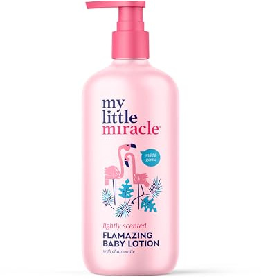 My Little Miracle Lotion pour bébé, parfum camomille, 500 ml, approuvée par les dermatologues, pour peaux sensibles