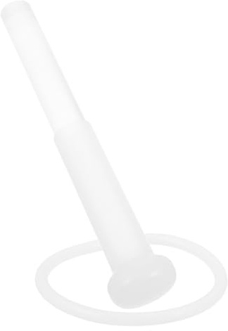 VICASKY 2pcs Crystal Singing Bowl Mallet Stick Rubber Sleeve for Yoga Meditation Sound Bath Acoustic Resonance Stick