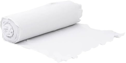 Fengshui Toison géotextile blanche 1 x 10 m en fibre de polyester | Durable, bon drainage, lutte contre les mauvaises herbes, pour le jardin et l'aménagement paysager