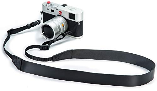 CANPIS Leder Kamera Tragegurt Verstellbar Weich Kameragurt Vintage Retro Schultergurt für SLR DSLR Kamera Kompatibel mit Sony