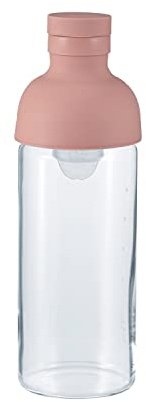 HARIO FIB-30-SPR - Botella con filtro, capacidad práctica, 300 ml, rosa ahumado, fabricada en Japón
