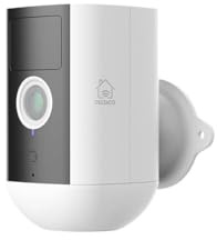 Deltaco Smart Home Cámara de Seguridad IP Inteligente con batería - IP54 para Exteriores - Batería Recargable - 2MP 1080p - WiFi - App - Blanco