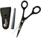 YSCARE Tijeras de barba, tijeras para bigote, tijeras de peluquería premium, extraafiladas, tijeras de peluquería de acero inoxidable (5)