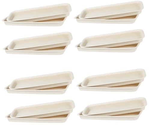Sosoport 16pcs Plant Saucers Drip Trays for Potted Plants Base for Indoor and Outdoor Use Prevents Water Leakage