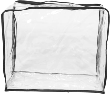 ibasenice Transparente Pvc Spielzeug Aufbewahrungstasche Xxl Großer Stauraum Für Kinder Spielzeug Multifunktionale Organisationstasche Für Kleidung Und Bücher Wasserfest Und